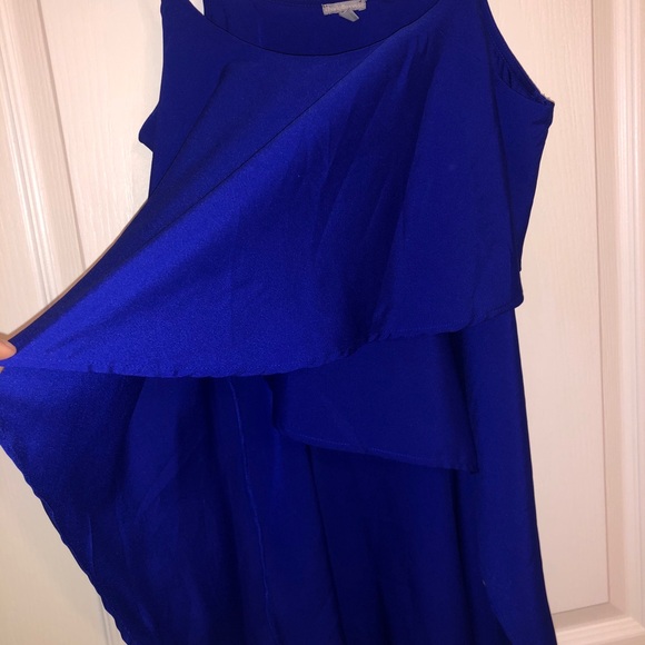 🦋 Blue Blouse with Volume | Sleeveless | Layered - Picture 4 of 5